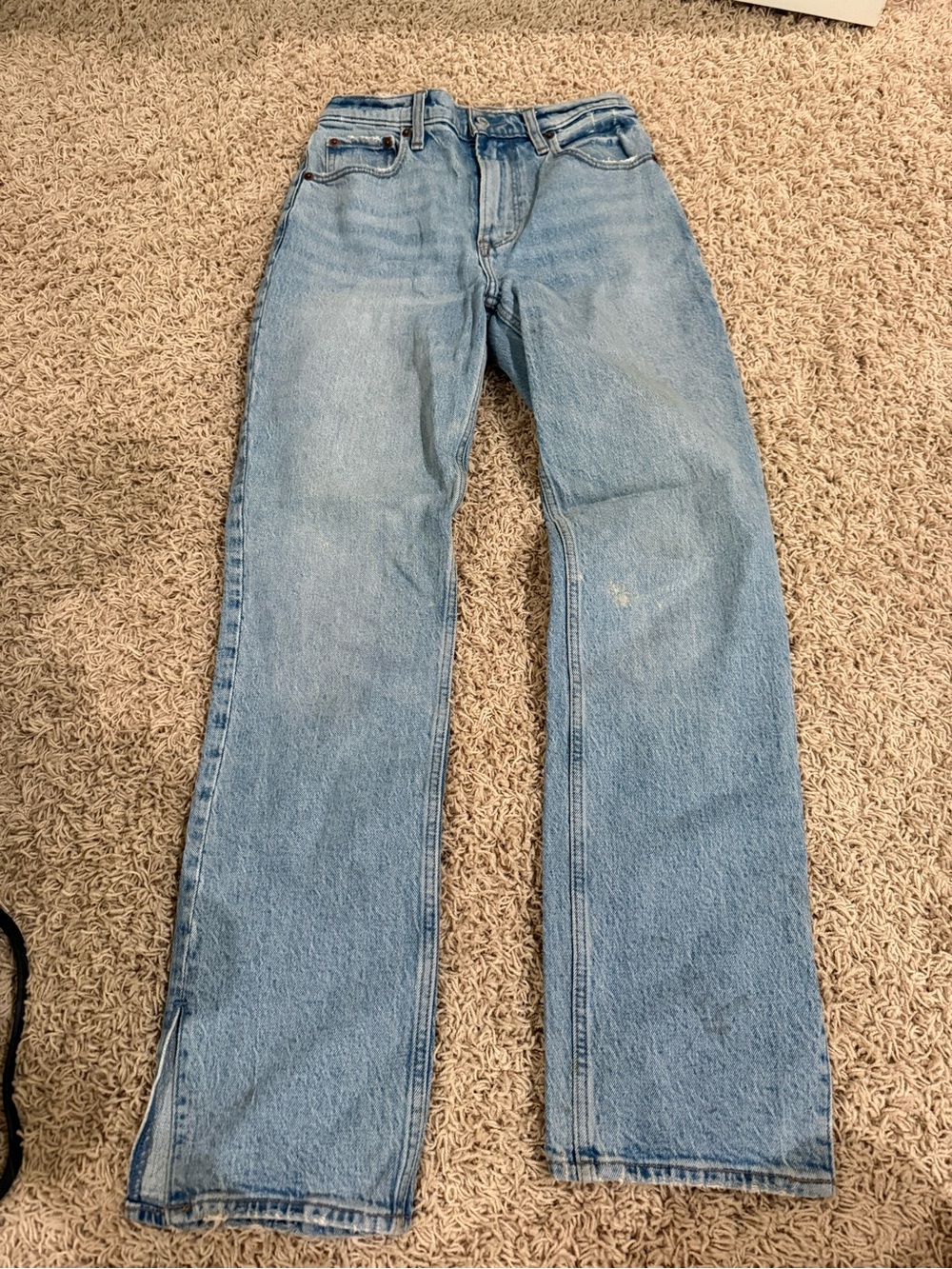 Abercrombie & Fitch Light Blue Flare Jeans